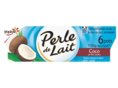 Lidl  Yoplait Perle de lait coco