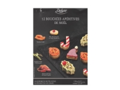 12 bouchées apéritives de Noël