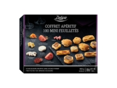 Coffret de 100 mini-feuilletés apéritifs