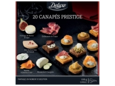 20 canapés prestige