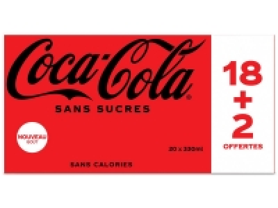 Coca-Cola sans sucres 8.89 €