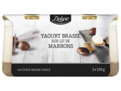 Yaourts sur lit de marrons 1.89 €