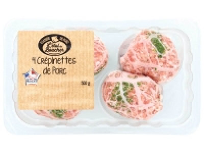 4 crépinettes de porc