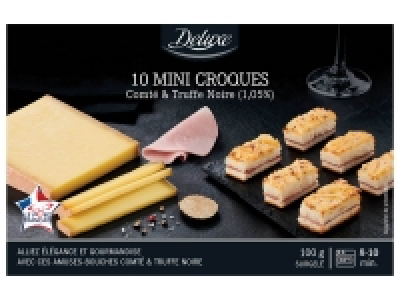 10 mini croques