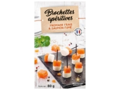 9 brochettes apéritives