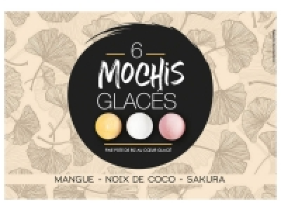 6 Mochis glacés 4.49 €