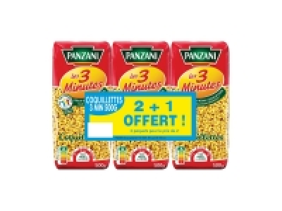 Panzani coquillettes cuisson rapide 2.23&nbsp;&euro;