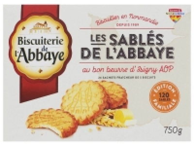 Sablés de lAbbaye pur beurre édition familiale