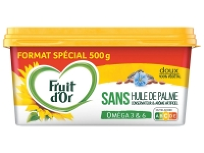 Lidl  Fruit dOr Omega 3 sans huile de palme doux