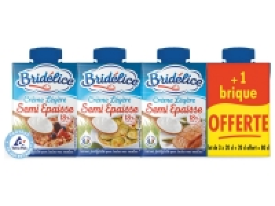 Lidl  Bridélice crème légère semi-épaisse