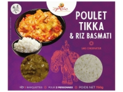 Lidl  Poulet Tikka et riz Basmati