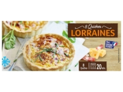 8 quiches lorraines 4.99 €