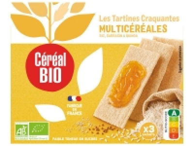 Lidl  Céréal Bio tartines craquantes