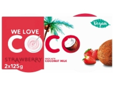 Dessert vegan au lait de coco
