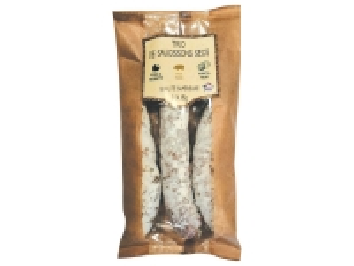 Trio de saucissons secs