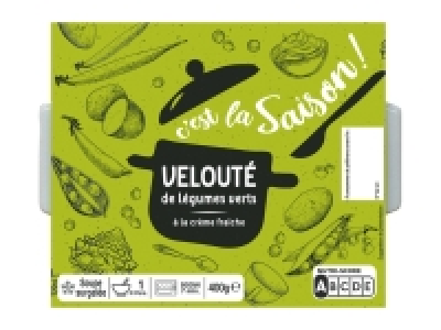 Velouté de légumes verts