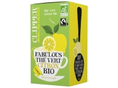 Clipper thé vert citron Bio
