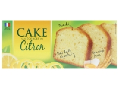 Cake aux écorces de citron