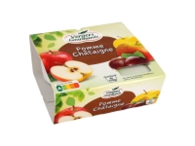 Compote pomme châtaigne