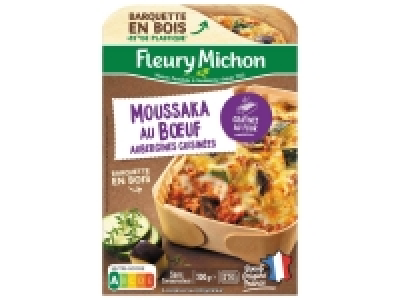 Fleury Michon moussaka aux buf aubergines