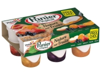 Panier nature sur fruits panaché