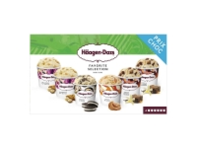 Häägen-Dazs mini cup favorite sélection