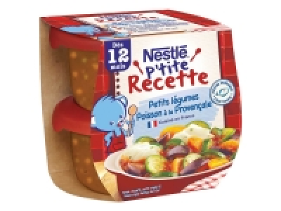 Nestlé Ptit recette petits légumes poisson à la provençales