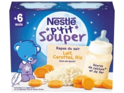 Nestlé Ptit Souper lait carottes riz