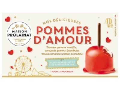 2 Pommes damour pâtissières