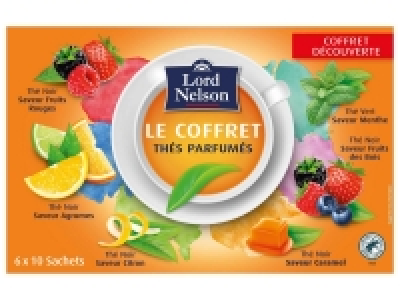 Coffret de thés parfumés