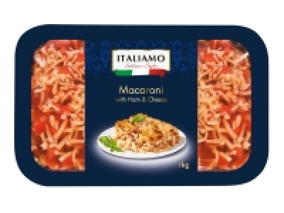 Macaroni au jambon cuit et fromage