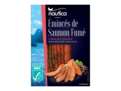 Lidl  Émincés de saumon fumé ASC