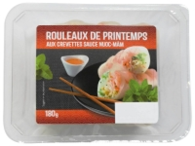 Lidl  2 rouleaux de printemps aux crevettes