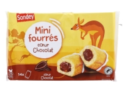 Mini fourrés cur chocolat 1.59 €