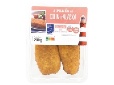 Lidl  2 panés au colin dAlaska MSC