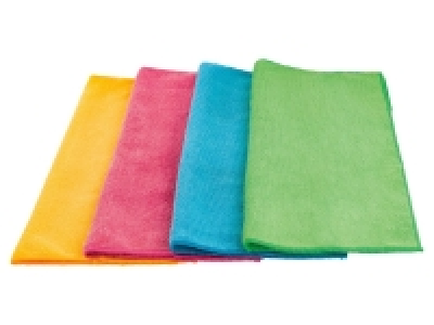 Chiffons en microfibres, chiffons ou éponges pour salle de bains