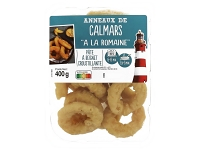 Lidl  Anneaux de calamars à la romaine