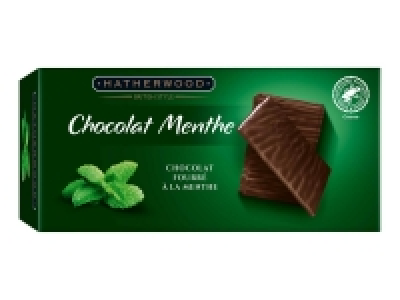 Chocolat fourré à la menthe