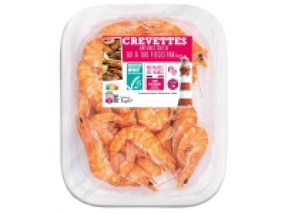 Lidl  Crevettes ASC entières cuites