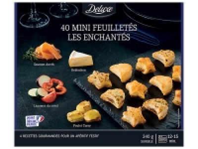 Coffret 40 mini feuilletés
