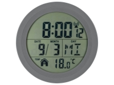 Horloge radioguidée pour salle de bains