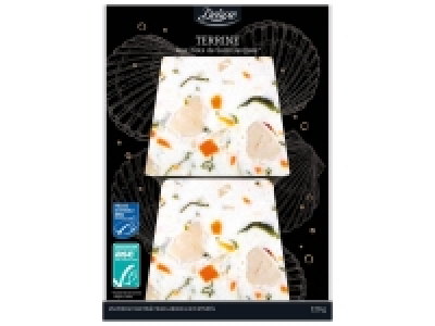 2 tranches de terrine de poisson