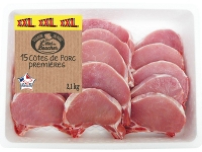 15 côtes de porc premières 5.85 €