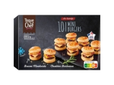 10 mini burgers 4.39 €