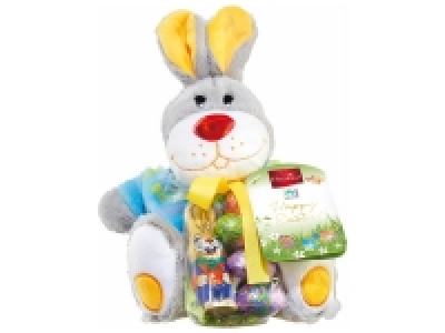 Peluche chantante et lumineuse avec chocolats