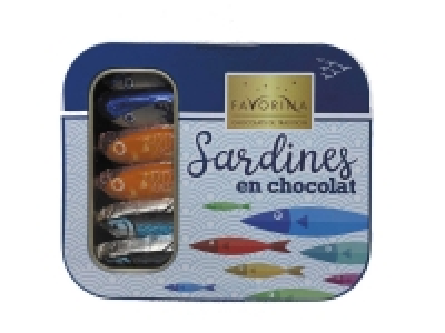 Lidl  Bo&icirc;te de 12 sardines en chocolat