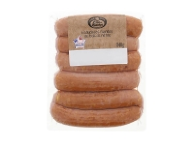 Lidl  6 saucisses fumées au bois de hêtre