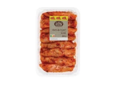 Filets de poulet marinés