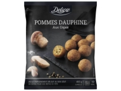 Pomme dauphine aux cèpes