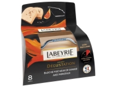 Lidl  Labeyrie bloc de foie gras de canard avec morceaux